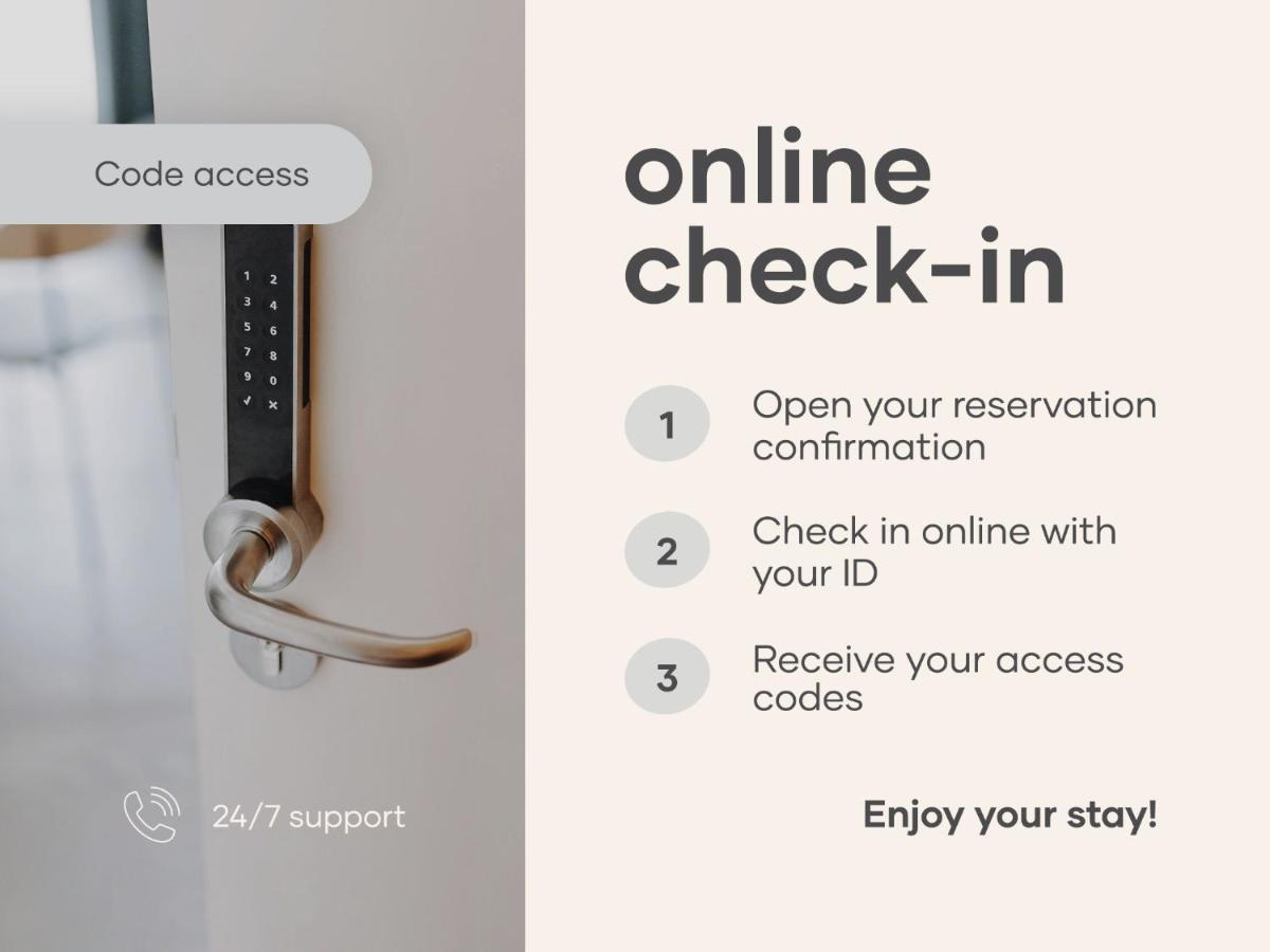 City Rooms Amsterdam Hemonystraat - Digital Access Luaran gambar